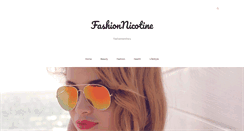 Desktop Screenshot of fashionnicotine.com